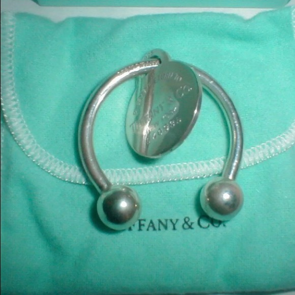 Tiffany & Co 925 sliver horseshoe keychain